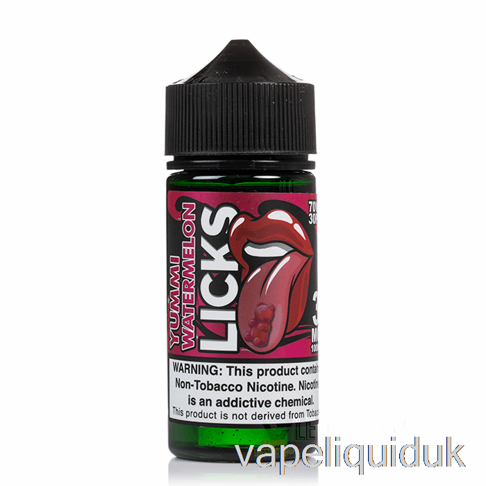 Yummi Watermelon Punch - LICKS Roll Upz - 100mL 0mg Vape Liquid